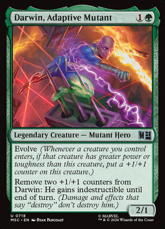 Darwin, Adaptive Mutant Foil
