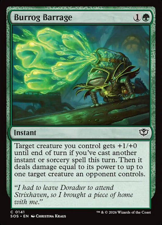 Burrog Barrage Foil