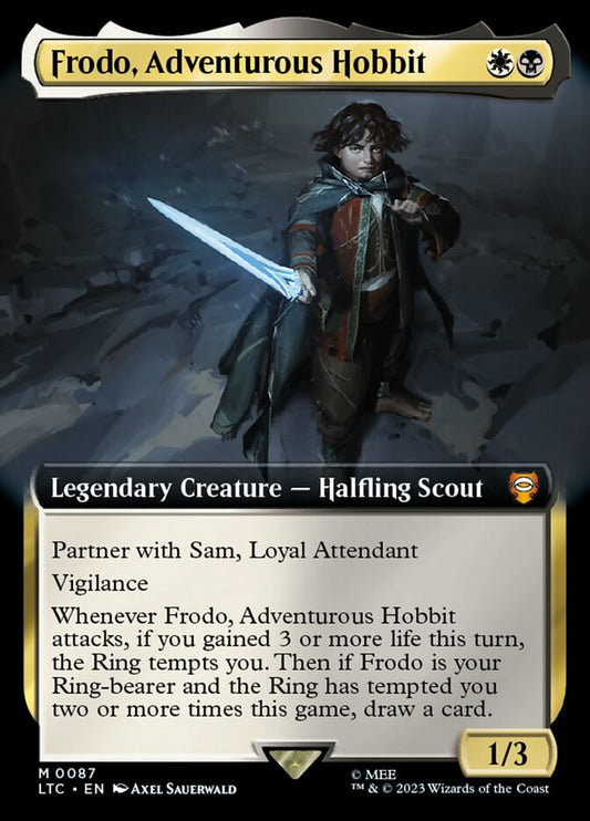 Frodo, Adventurous Hobbit Extended Art