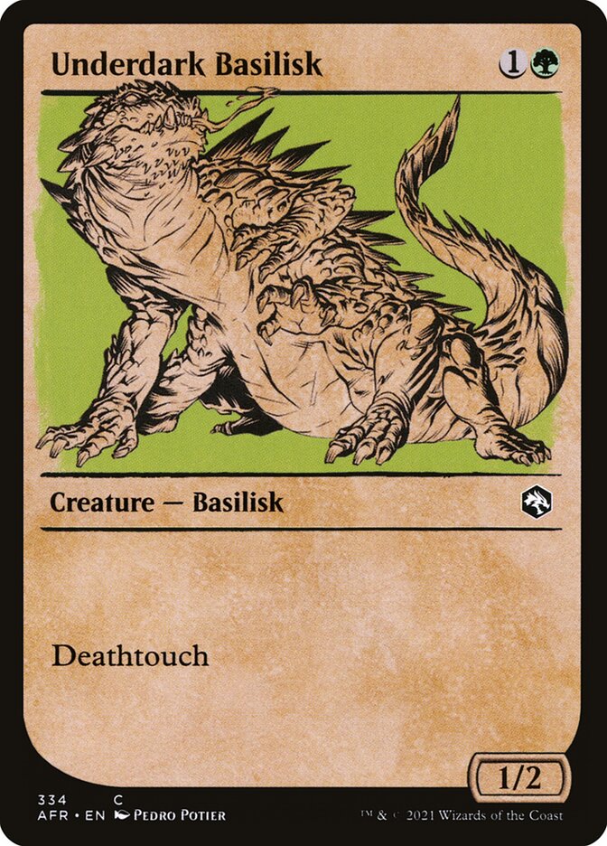 Underdark Basilisk Showcase