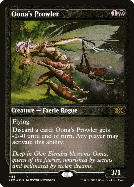 Oona's Prowler Etched Foil