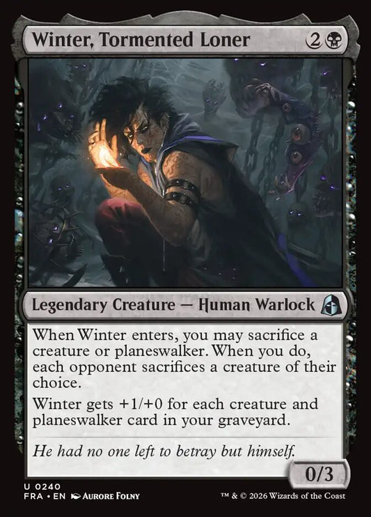 Winter, Tormented Loner Foil