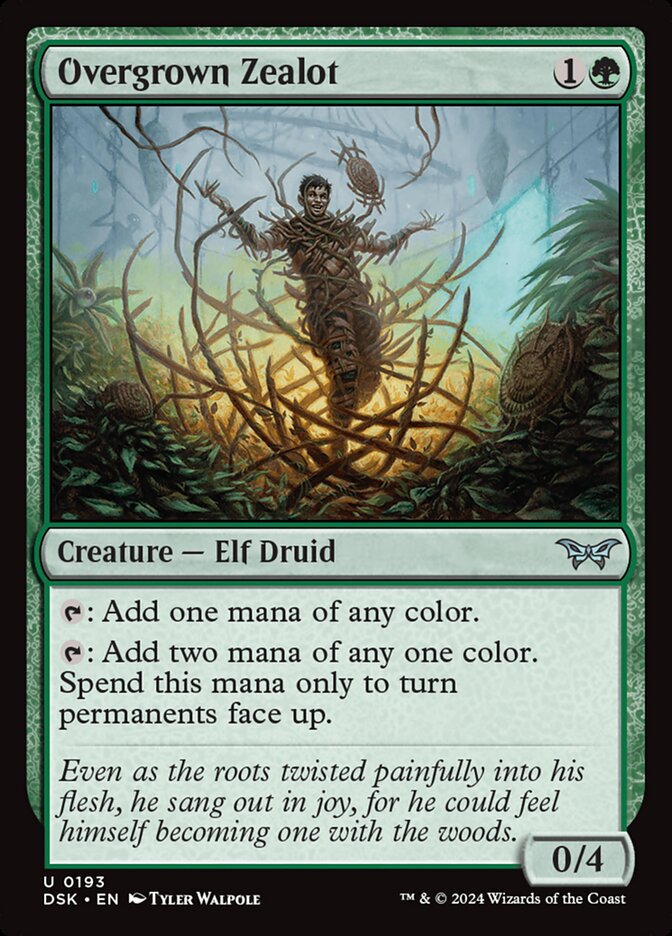 Overgrown Zealot Foil