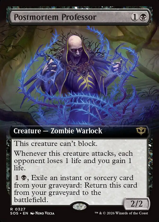 Postmortem Professor Extended Art Foil
