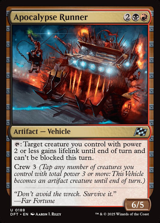 Apocalypse Runner Foil