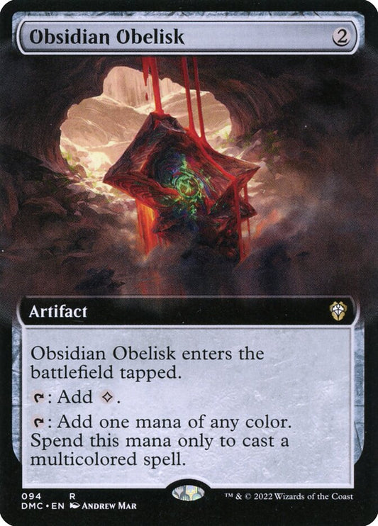 Obsidian Obelisk Extended Art