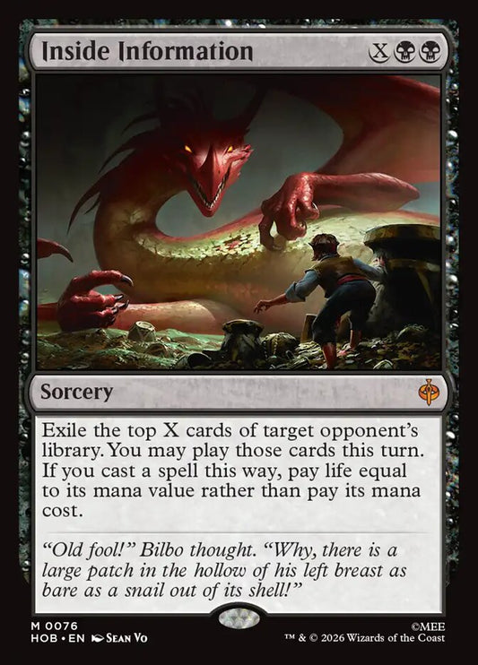 Inside Information Foil
