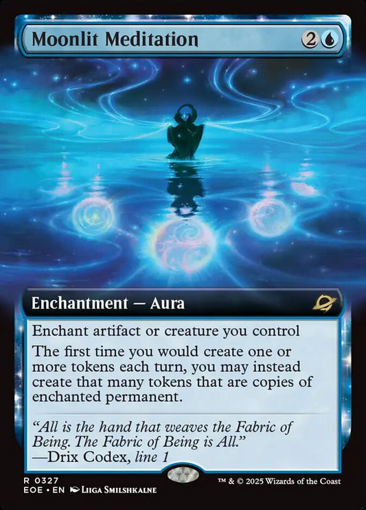 Moonlit Meditation Extended Art Foil