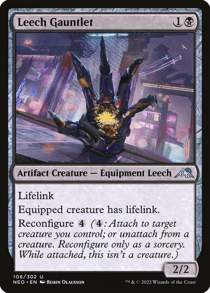 Leech Gauntlet Foil