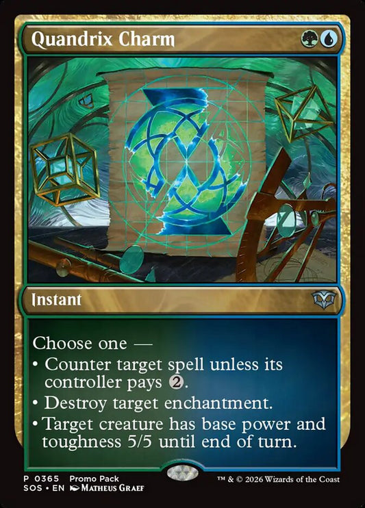 Quandrix Charm Promo Foil