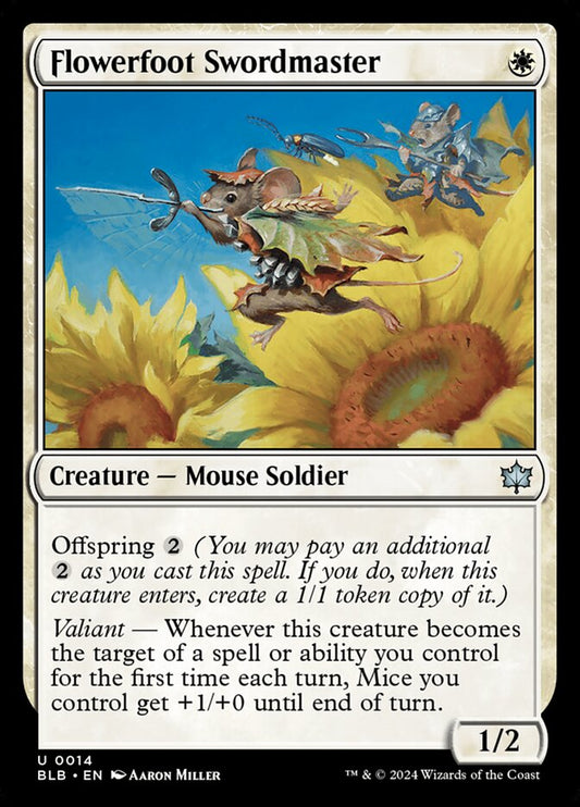 Flowerfoot Swordmaster Foil