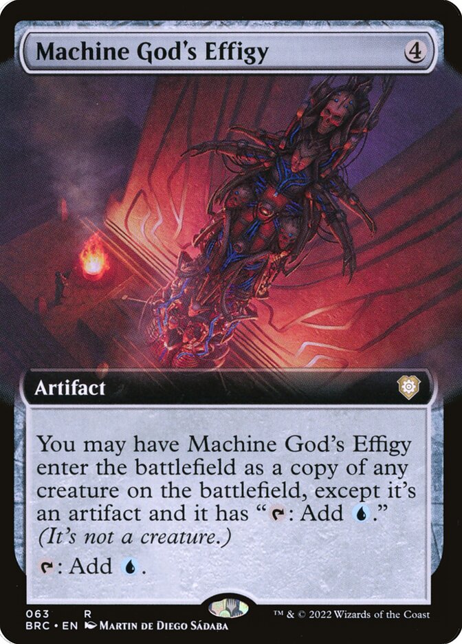 Machine God's Effigy Extended Art