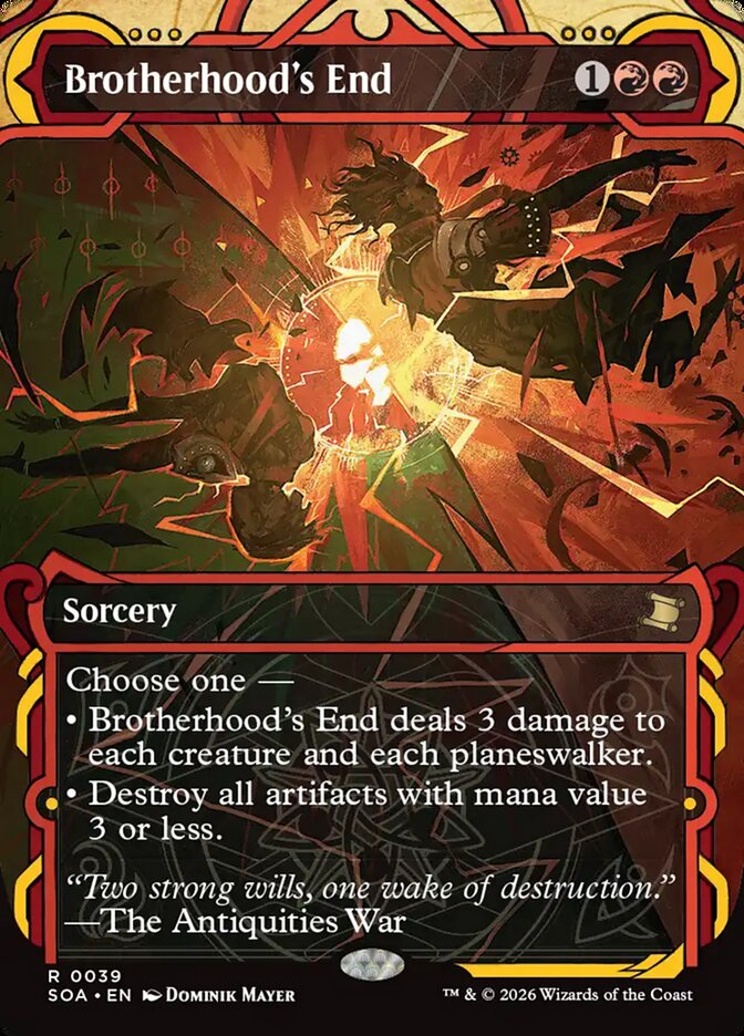 Brotherhood's End Foil