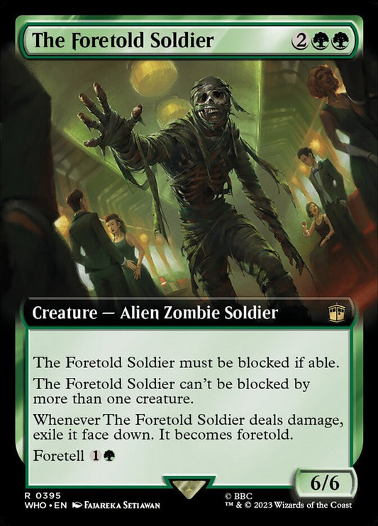 The Foretold Soldier Extended Art