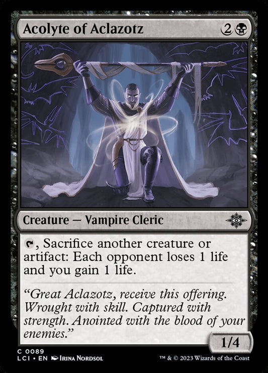 Acolyte of Aclazotz Foil