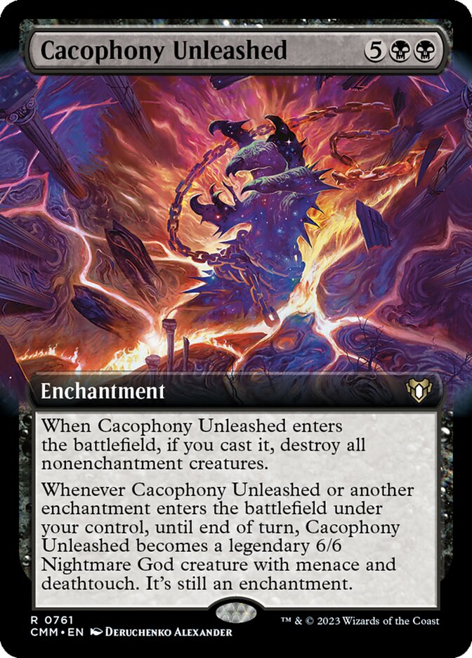 Cacophony Unleashed Extended Art