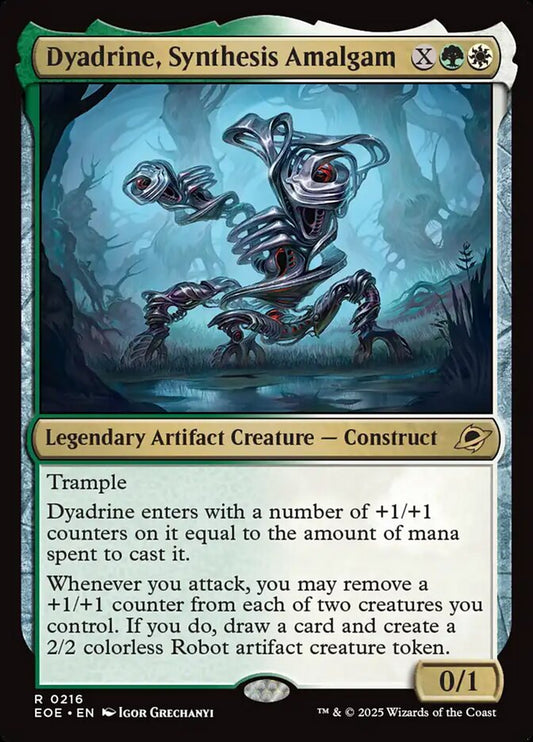 Dyadrine, Synthesis Amalgam Foil