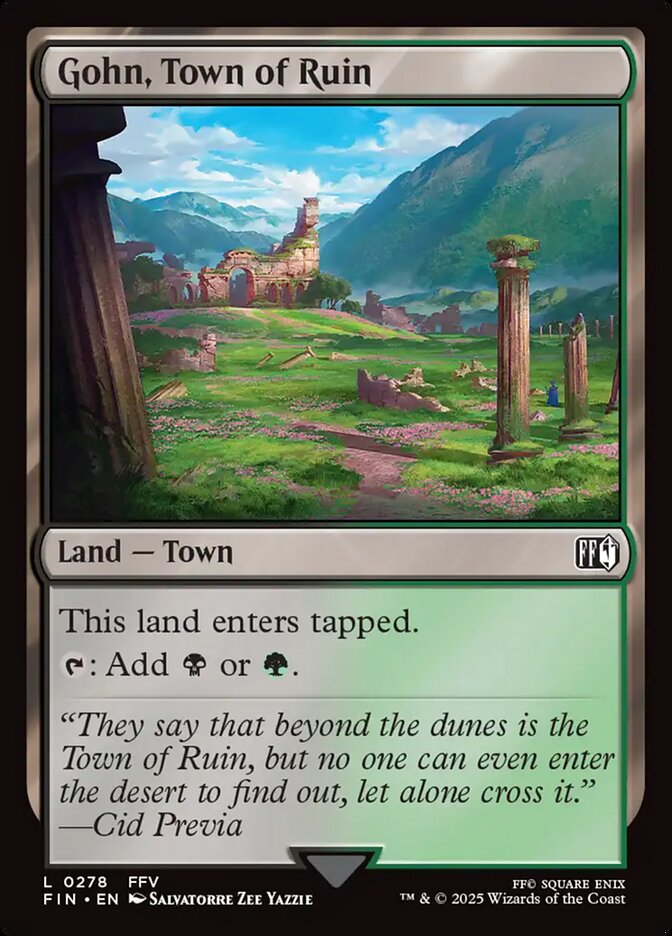 Gohn, Town of Ruin Foil