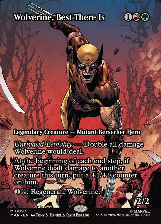 Wolverine, Best There Is Borderless Foil