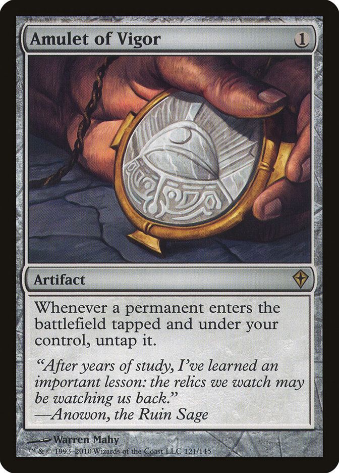 Amulet of Vigor Foil