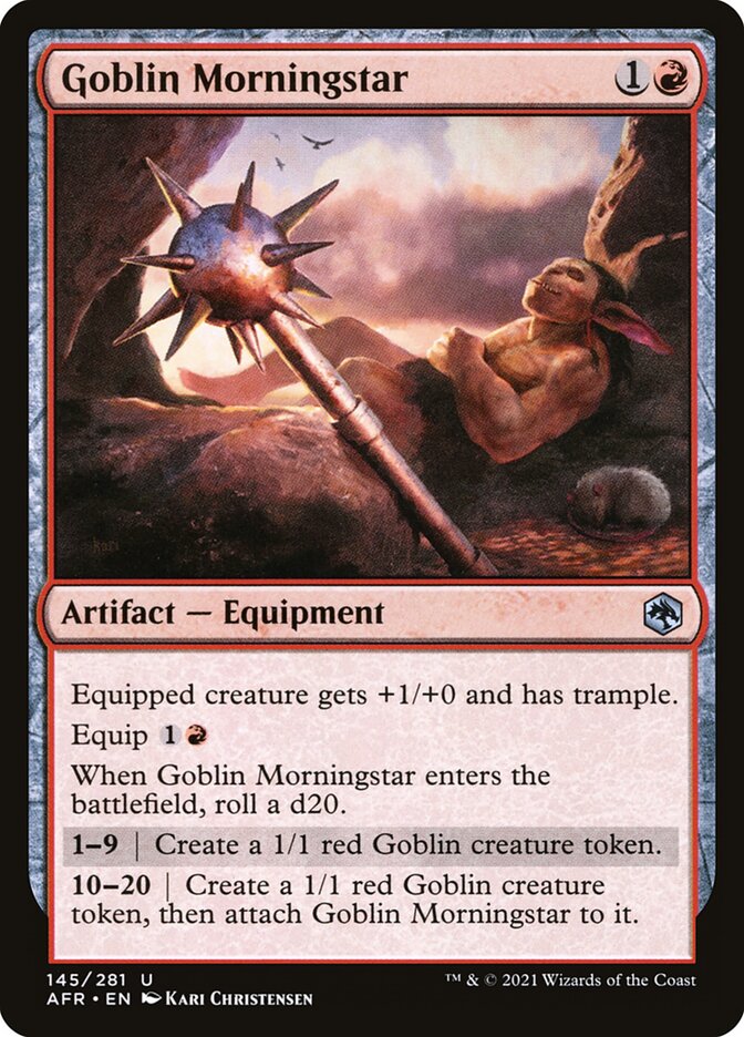 Goblin Morningstar Foil