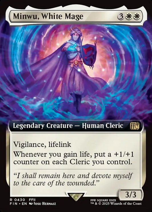 Minwu, White Mage Extended Art