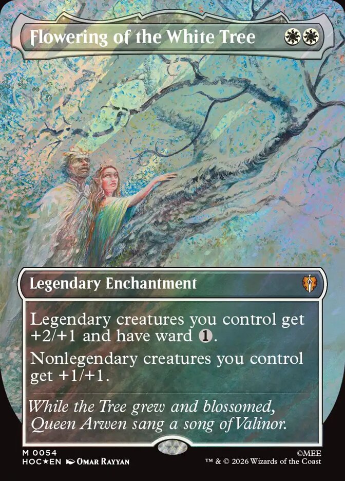 Flowering of the White Tree Classic Artist Surge Foil