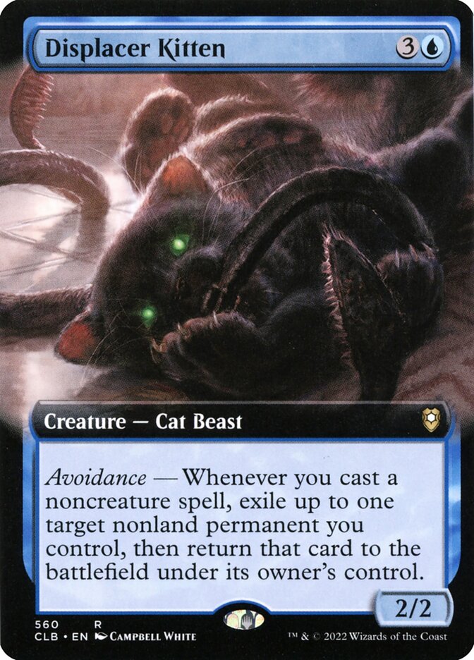 Displacer Kitten Extended Art
