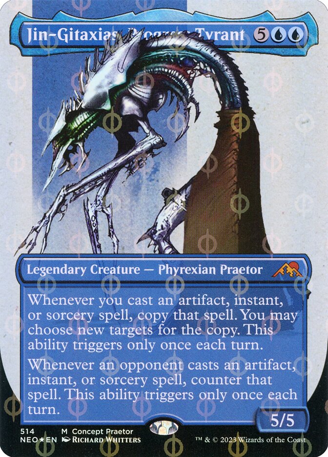 Jin-Gitaxias, Progress Tyrant Compleat Foil
