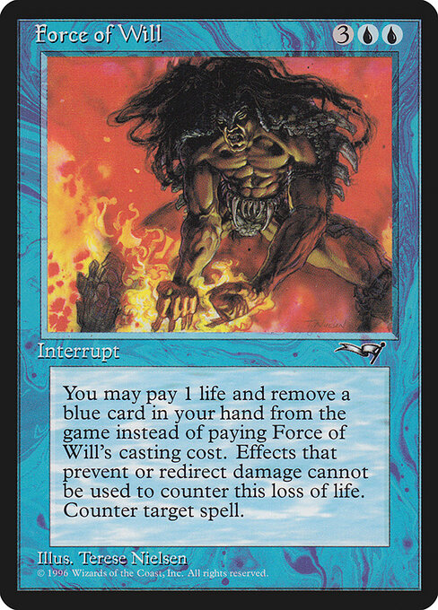 Force of Will - Alliances #28 - Single Card