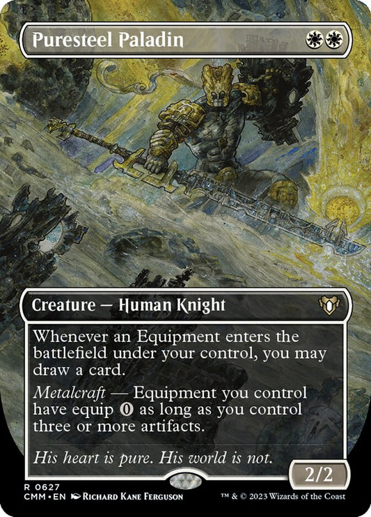 Puresteel Paladin Borderless Foil