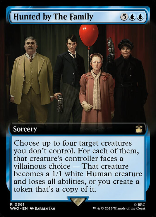 Hunted by The Family Extended Art