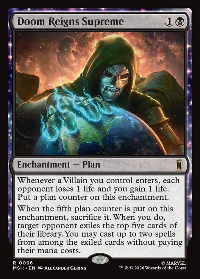 Doom Reigns Supreme Foil