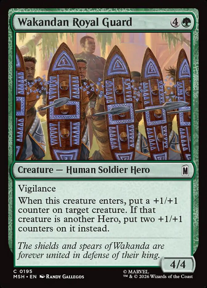 Wakandan Royal Guard Foil