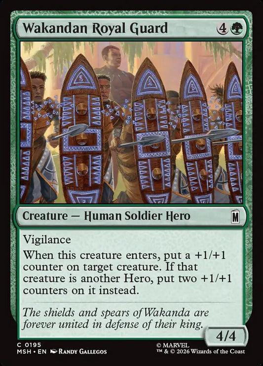 Wakandan Royal Guard Foil