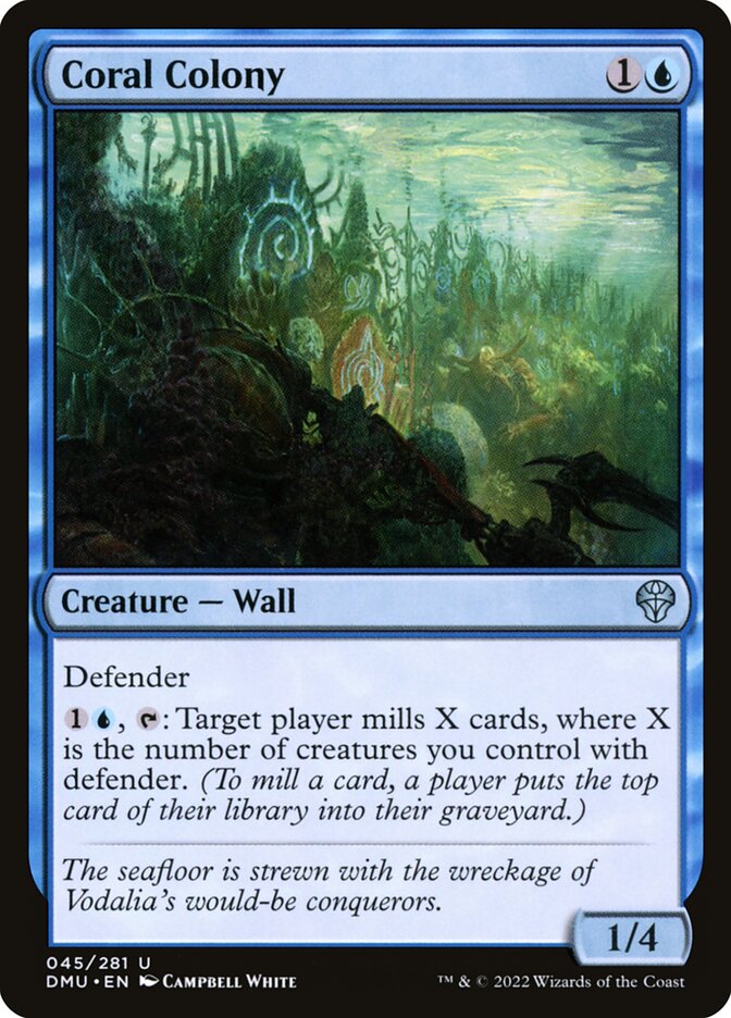 Coral Colony Foil