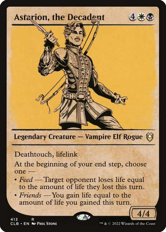 Astarion, the Decadent Showcase Foil