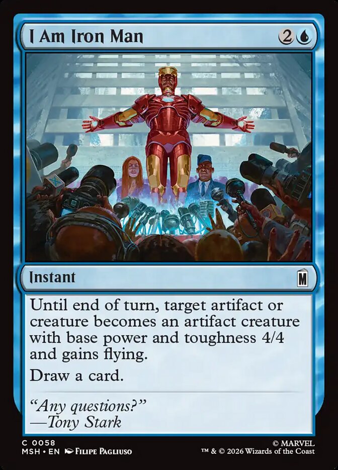 I Am Iron Man Foil
