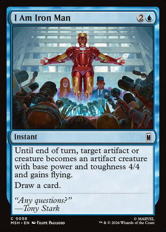 I Am Iron Man Foil
