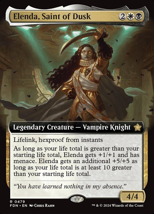Elenda, Saint of Dusk Extended Art