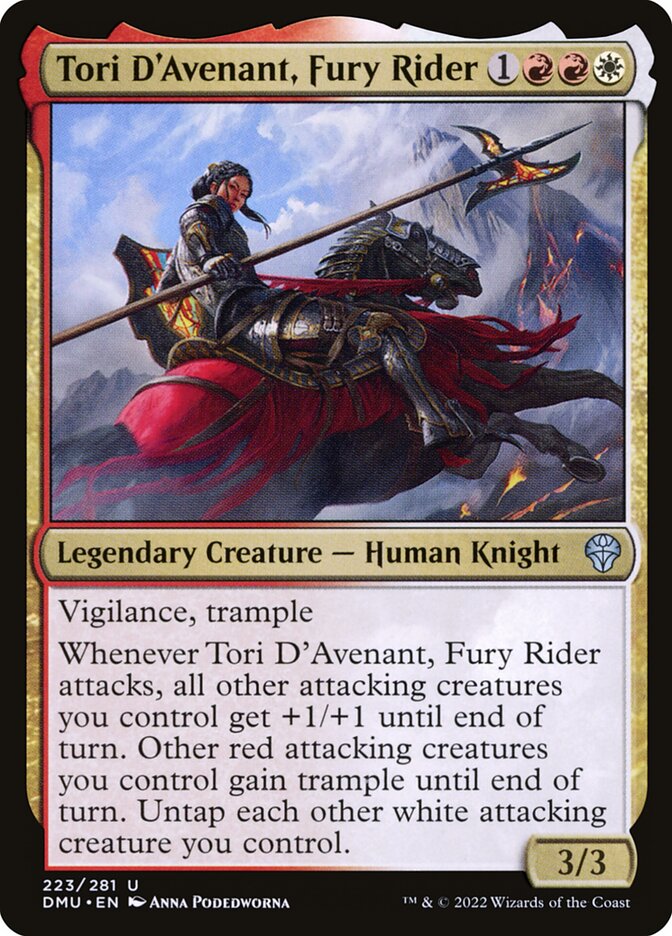 Tori D'Avenant, Fury Rider Foil
