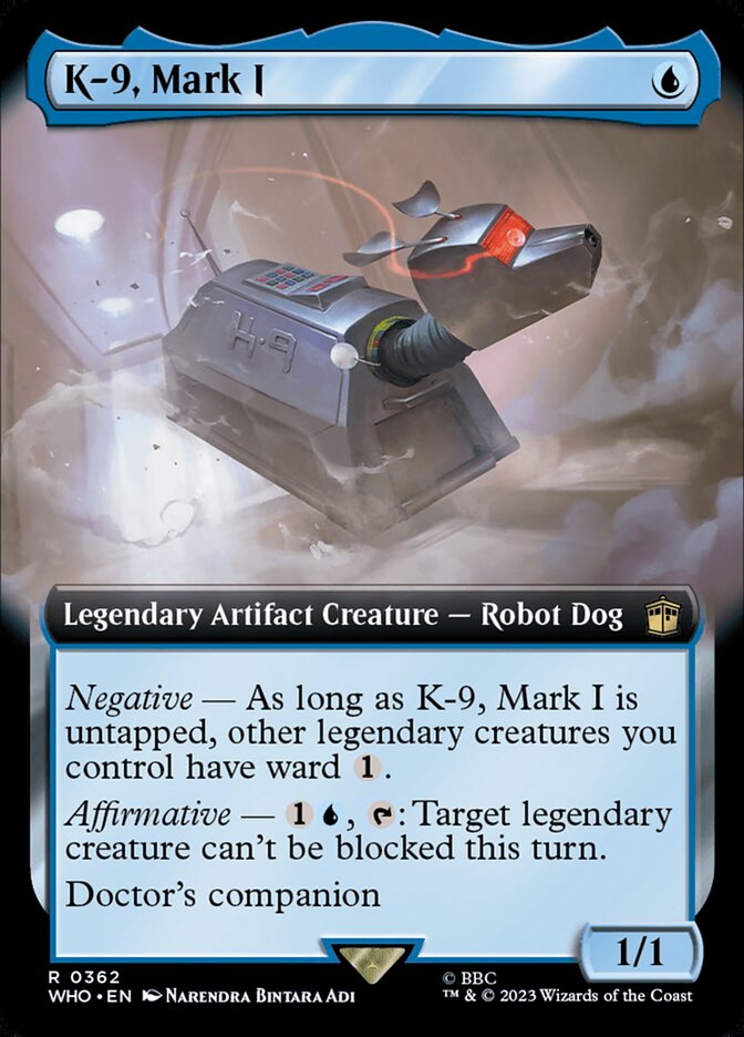 K-9, Mark I Extended Art