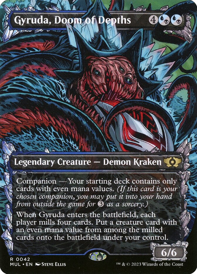 Gyruda, Doom of Depths Showcase Foil