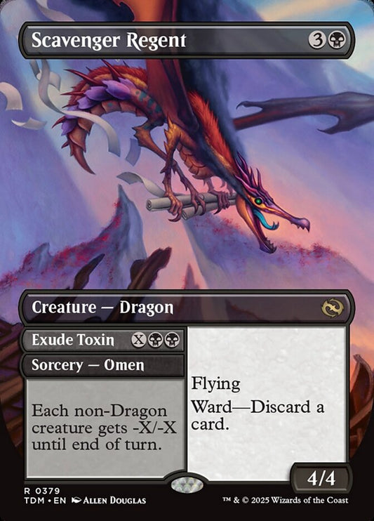 Scavenger Regent // Exude Toxin // Scavenger Regent Borderless Reversible