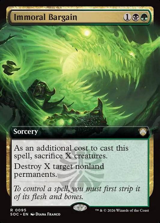 Immoral Bargain Extended Art