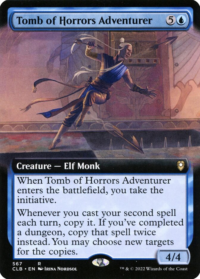 Tomb of Horrors Adventurer Extended Art Foil