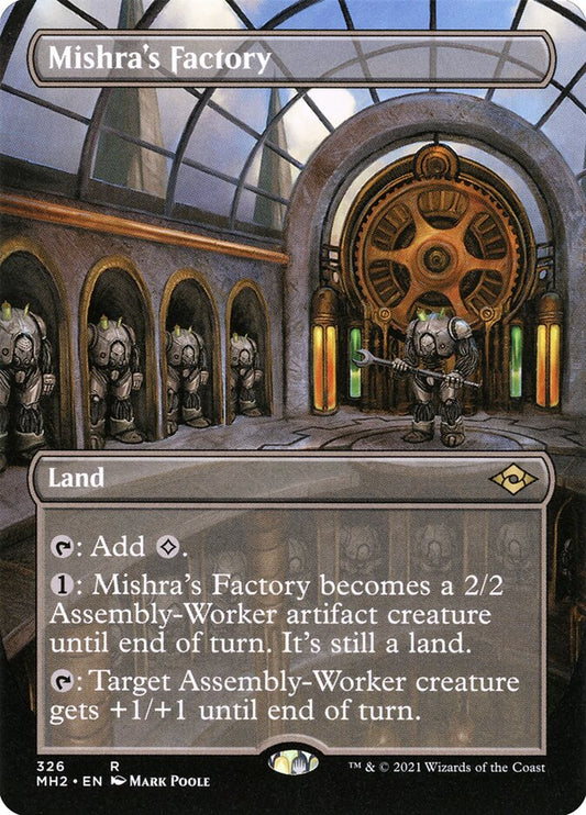 Mishra's Factory Borderless Foil