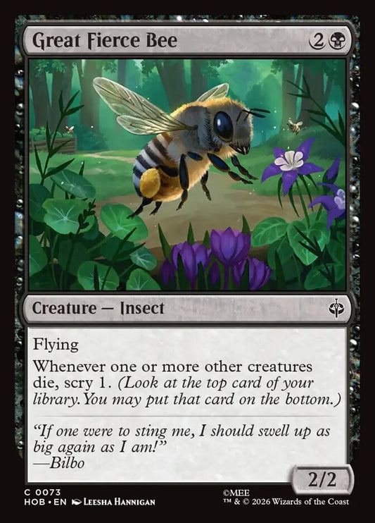 Great Fierce Bee Foil