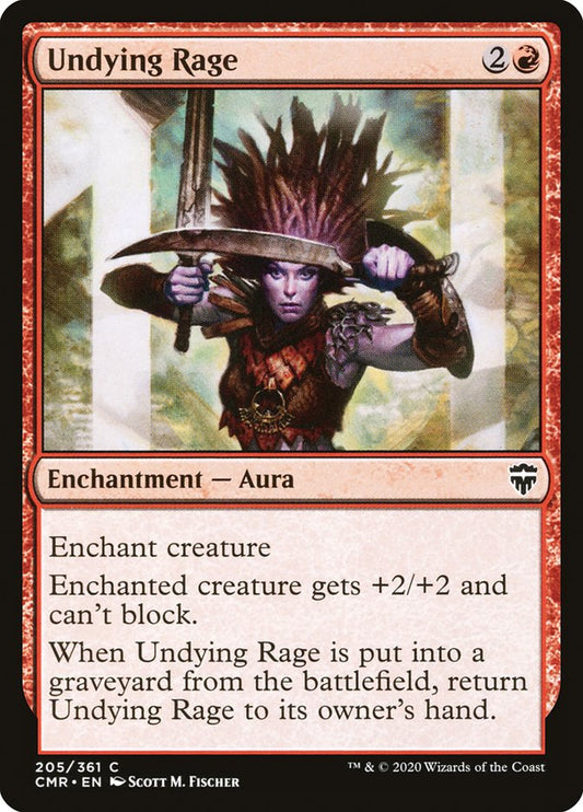 Undying Rage Foil