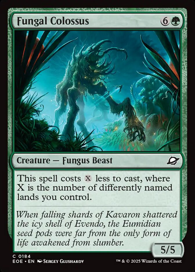 Fungal Colossus Foil